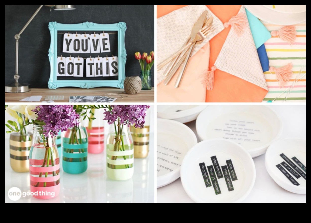 Delicii creative și crafty: inspirații pentru cadouri DIY