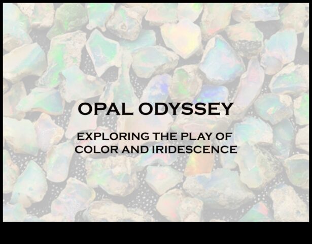 Opal Odyssey Un tur al lumii iridescente a pietrelor Opal Gems